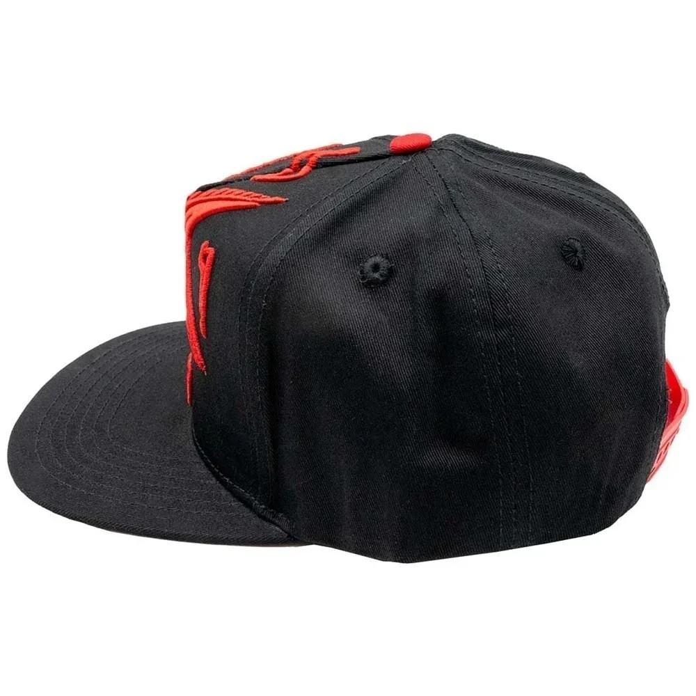 Satanic Goathead Snapback Baseball Hat Cap Kreepsville Baphomet Embroidered New